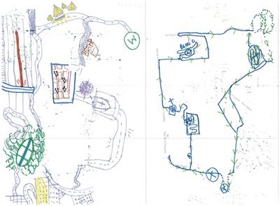 “Mental maps”: Between memorial transcription and symbolic projection